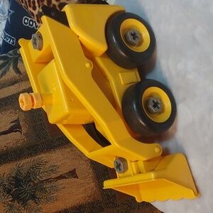 Yellow Toy Bulldozer